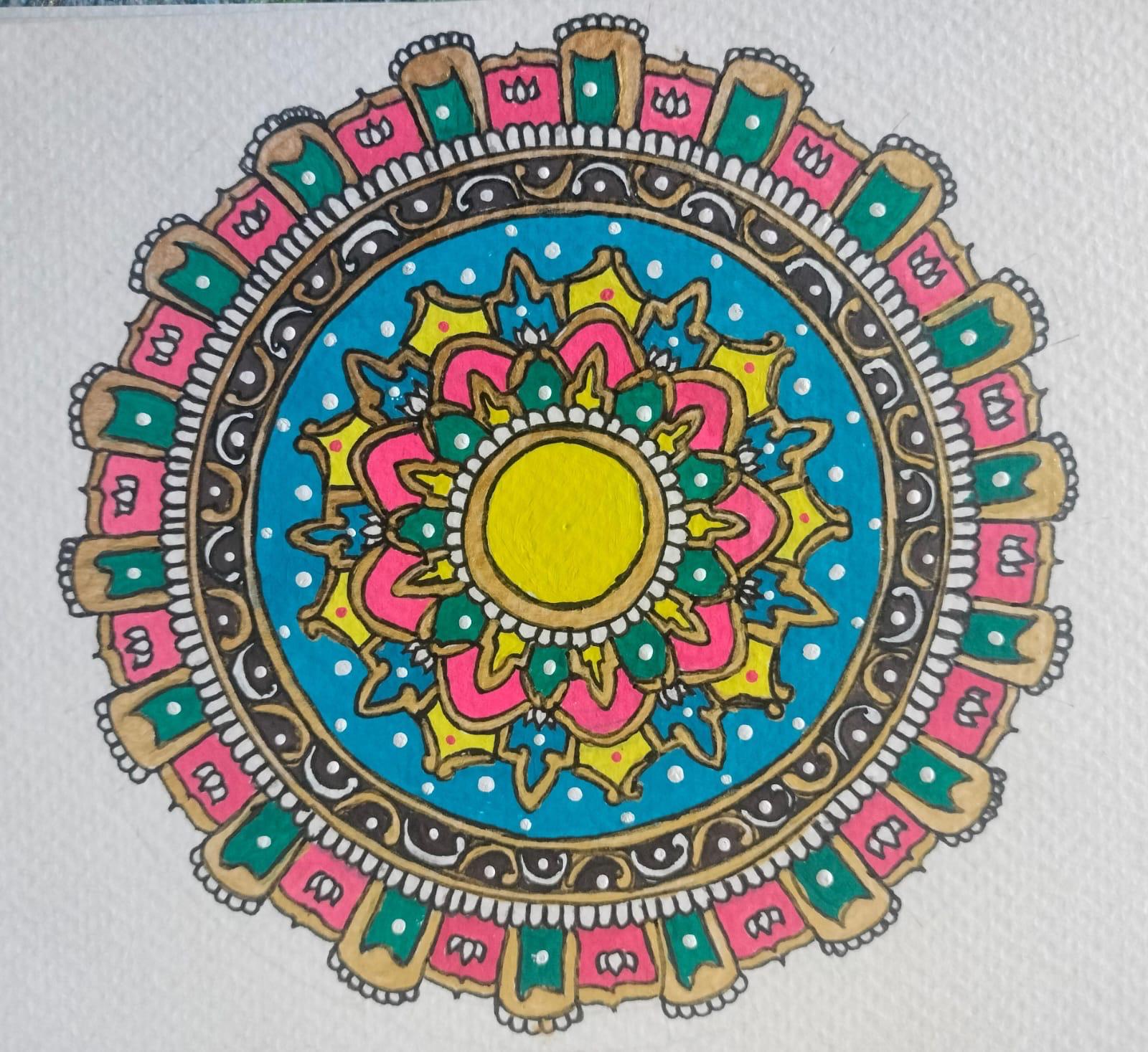 Turquoise Ring Mandala
