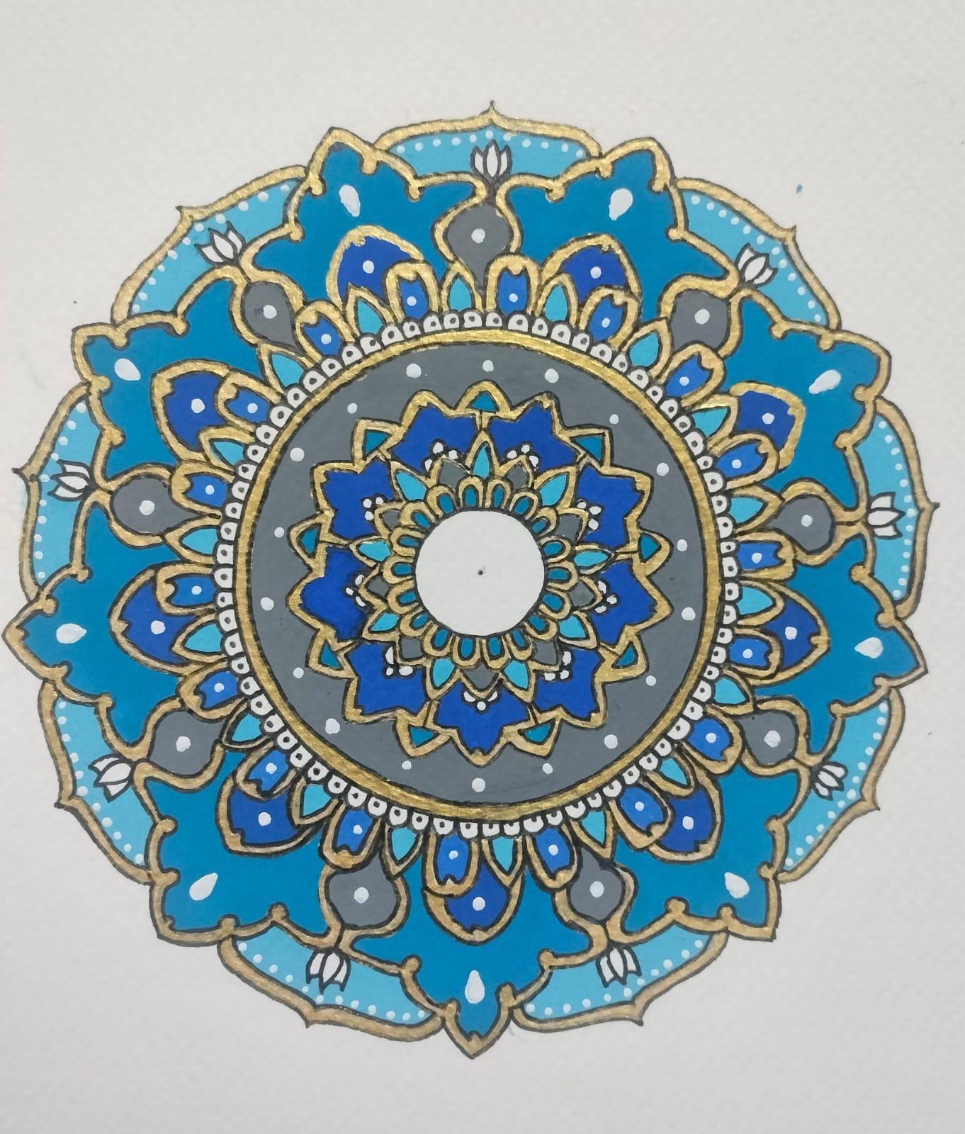 Azure Arch Mandala