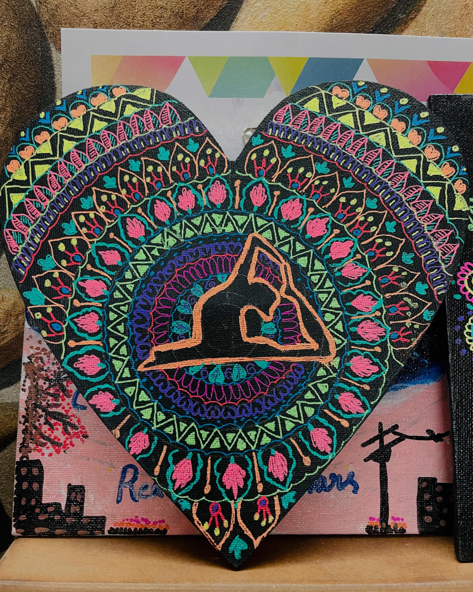 Heart Canvas: Yoga in Bloom